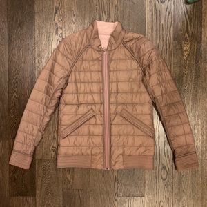 Women’s Lululemon reversible lightweight down jacket - gently worn